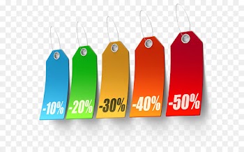Erosion Business Price Royalty-free Illustration - Discounts tag 
