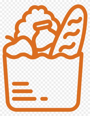 Errands For Seniors - Food Shopping Bag Icon