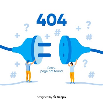 Error 404 concept for landing page Free Vector