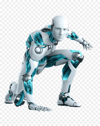 ESET NOD32 Antivirus software Computer virus Malware - Blue robots 