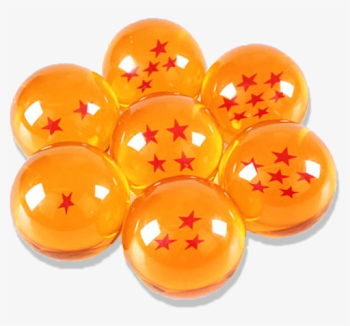 Esferas Del Dragon - Dragon Ball Z 7 Balls - Free Transparent PNG ...