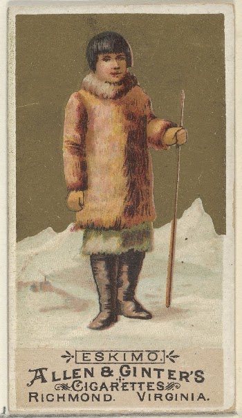 Eskimo, from the Natives in Costume | Free Photo - rawpixel