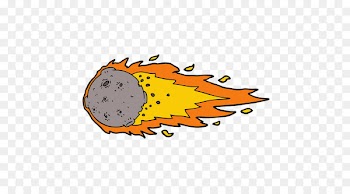 ESL Federal Credit Union Asteroid Email Cartoon Clip art - meteor 