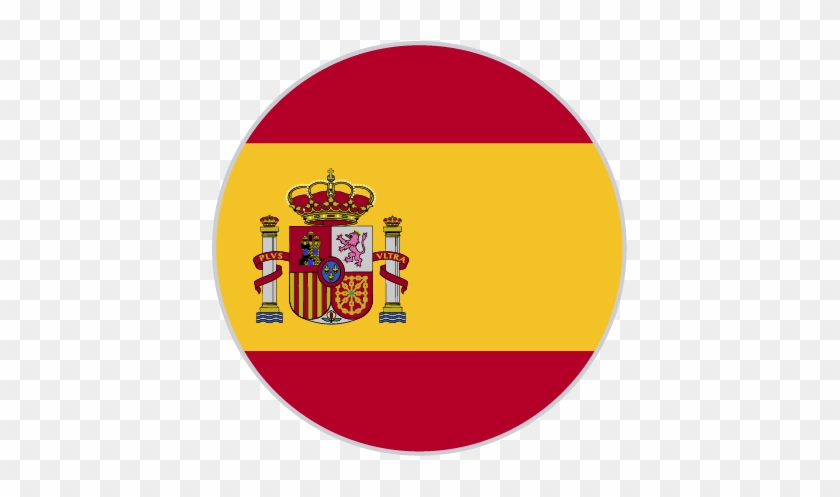Español - Spain Flag Circle Png