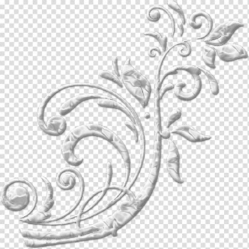 Espina De Rosa Flower Gold Frames, elements transparent background PNG clipart