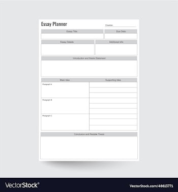 essay planner