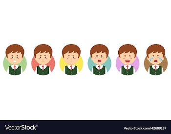 estonia avatar with various expression