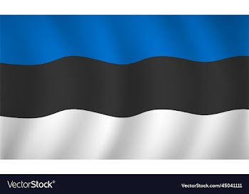 estonia flag background