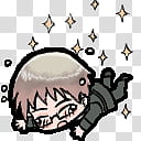 Estonia Shimeji Complete, male anime character lying on transparent background PNG clipart