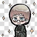 Estonia Shimeji Complete, male anime character smiling transparent background PNG clipart