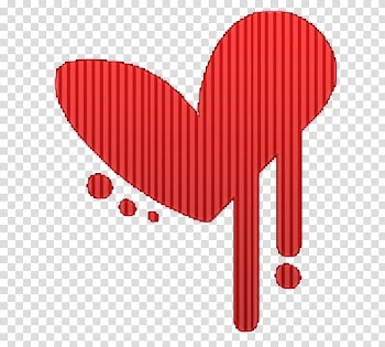 Estrellas y Corazones, red heart art transparent background PNG clipart