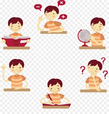 Estudante Child Illustration - Student daily 