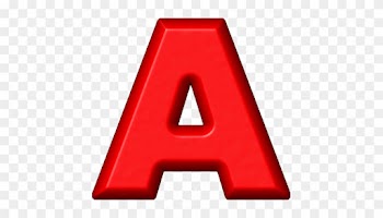 Etc > Presentations Etc Home > Alphabets > Refrigerator - Letter A In Red