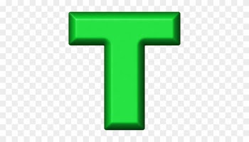 Etc > Presentations Etc Home > Alphabets > Refrigerator - Letter T In Green