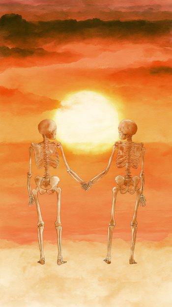Eternal Love at Sunset