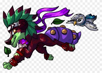 Eternal Spiritdog By Rainbowcharizard - Animal Jam Wolf Art