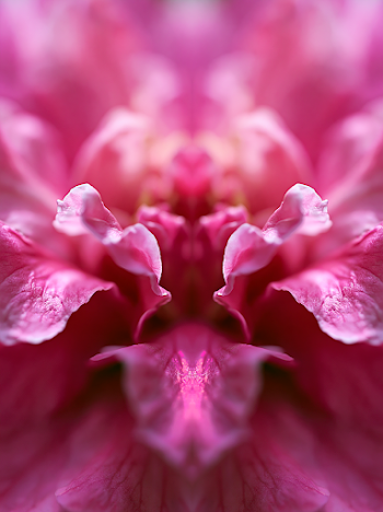 Ethereal Camellia Close-Up in Georgia O'Keeffe Style