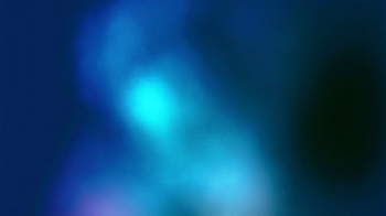 Ethereal Cyan Glow in Deep Navy Blue