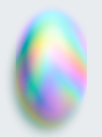 Ethereal Iridescent Glow Background