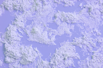 Ethereal Lavender Soap Foam Abstract
