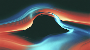 Ethereal Light Waves in a Dark Space