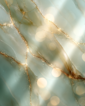 Ethereal Marble Background with Soft Golden Shimmer