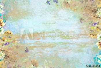Ethereal painting background