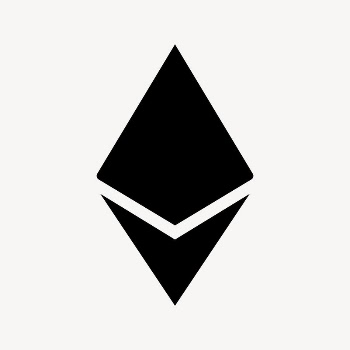 Ethereum cryptocurrency icon, flat graphic | Free Icons - rawpixel