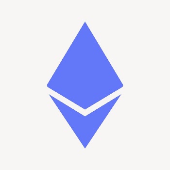 Ethereum cryptocurrency icon, flat graphic | Free Icons - rawpixel