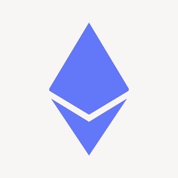 Ethereum cryptocurrency icon, flat graphic | Free Icons - rawpixel
