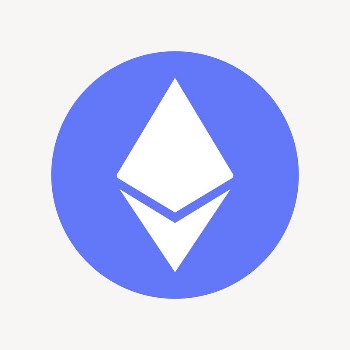 Ethereum cryptocurrency icon, flat graphic | Free Icons - rawpixel