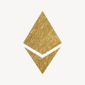 Ethereum cryptocurrency icon, gold illustration | Free Icons - rawpixel