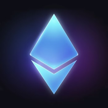 Ethereum cryptocurrency icon, neon glow | Free Icons - rawpixel