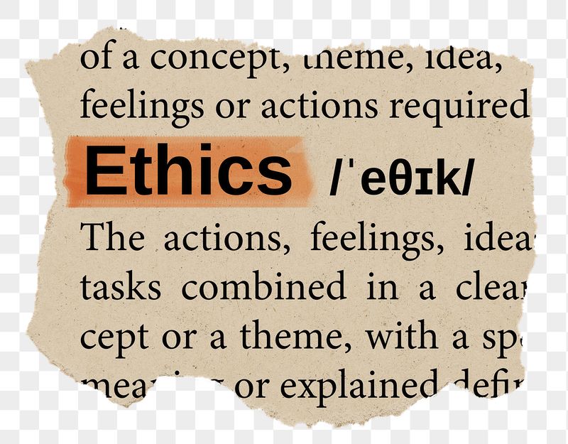 Ethics png word sticker, torn | Free PNG - rawpixel