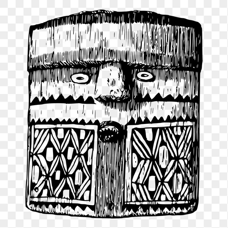 Ethnic mask png sticker illustration, | Free PNG - rawpixel