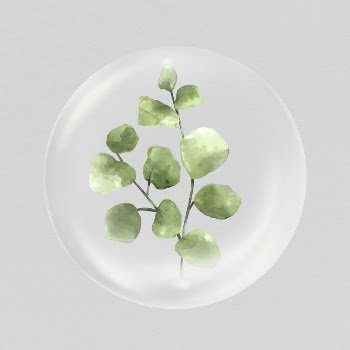 eucalyptus branch sticker, watercolor botanical | Free PSD - rawpixel