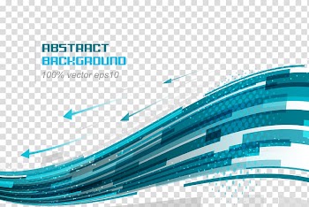 Euclidean Blue Curve Line, Technology background, Abstract Background transparent background PNG clipart