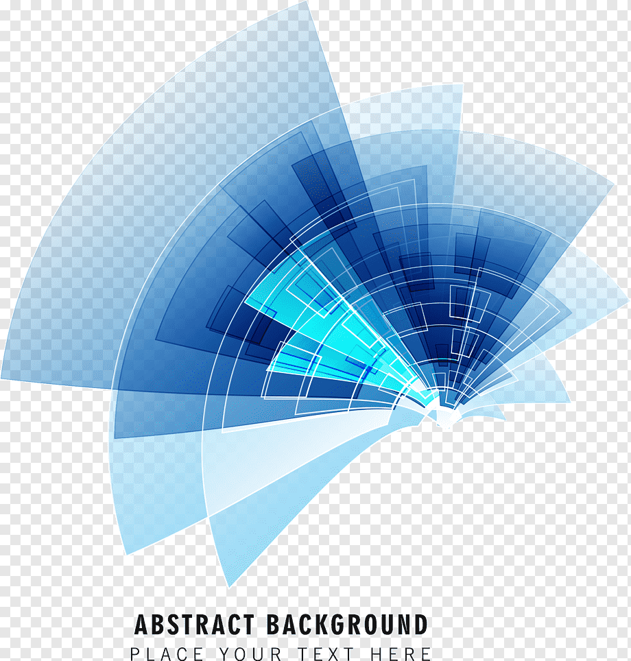 Euclidean Blue, painted covers science and technology, watercolor Painting, blue, angle png