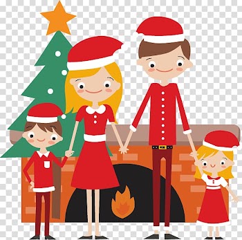 Euclidean Christmas JavaScript, Lovely family transparent background PNG clipart