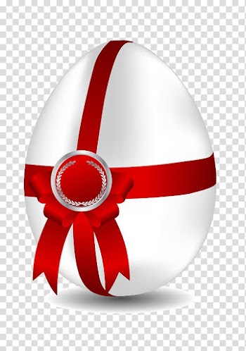 Euclidean Easter Egg, Ribbon Egg transparent background PNG clipart