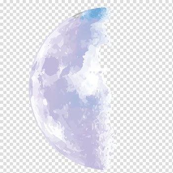 Euclidean Galaxy Adobe Illustrator, moon Galaxy, gray half moon illustration transparent background PNG clipart