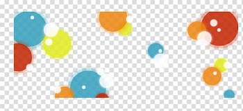 Euclidean Graphic design, Colorful abstract dots transparent background PNG clipart