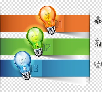 Euclidean Illustration, light bulb transparent background PNG clipart