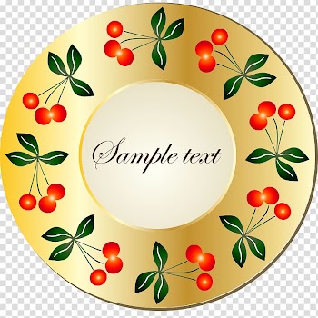 Euclidean Printing , yellow frame plate transparent background PNG clipart