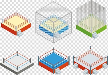 Euclidean Professional wrestling , Ring collection transparent background PNG clipart