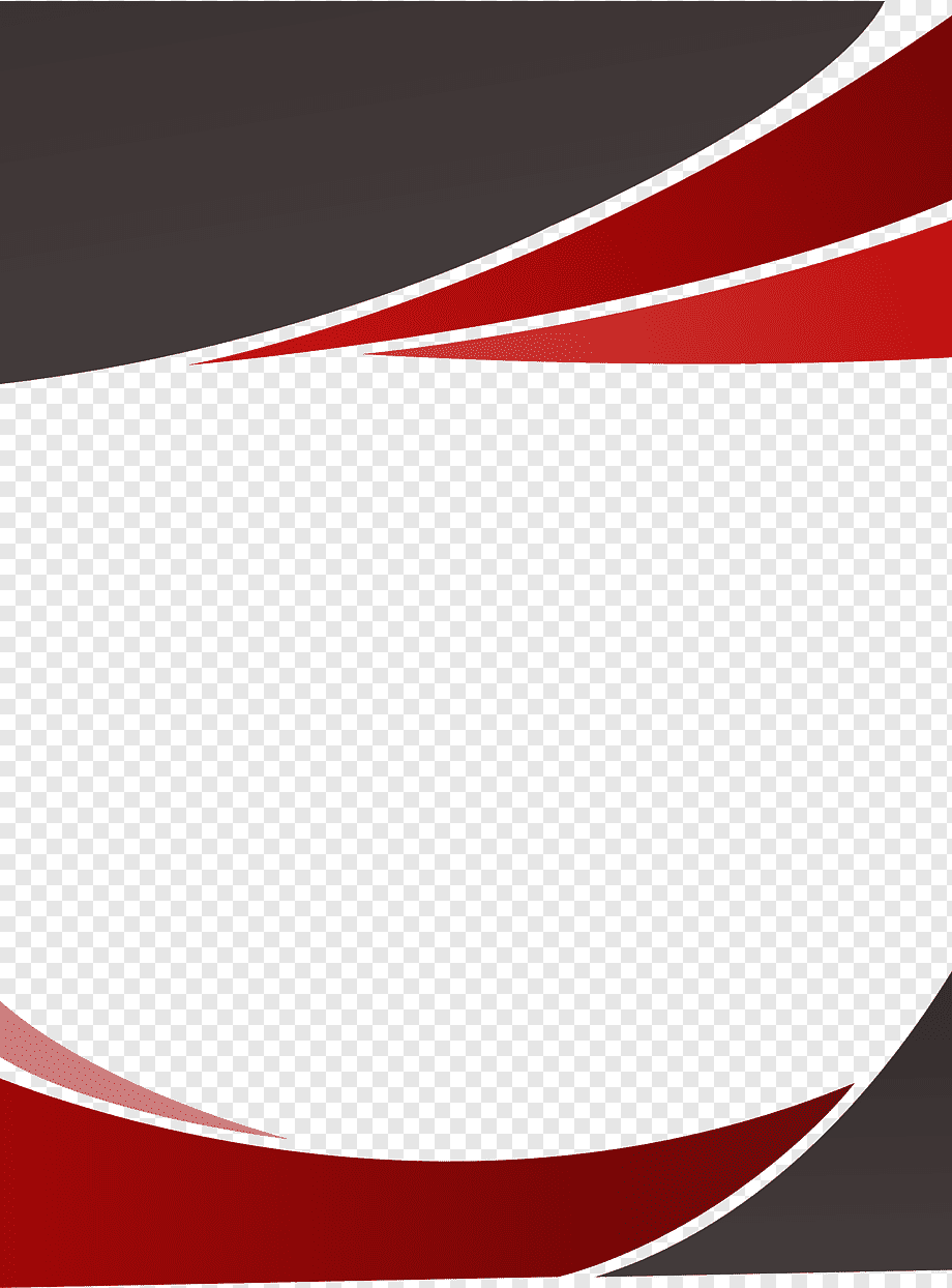 Euclidean, Red decoration border background, red and black logo, frame, angle, text png