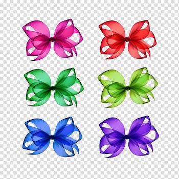 Euclidean Shoelace knot Illustration, color bow transparent background PNG clipart