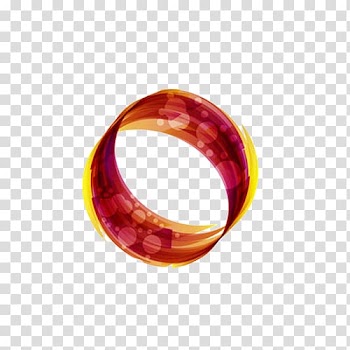 Euclidean Vecteur Circle, Colorful ring material transparent background PNG clipart