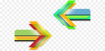 Euclidean vector Arrow - Vector multicolored arrows 