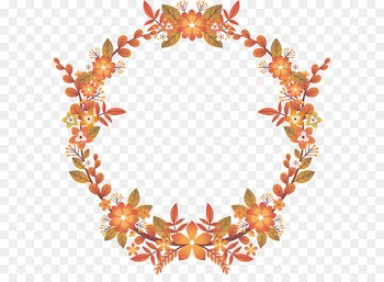 Euclidean vector Autumn - Beautiful autumn flower cane title box 